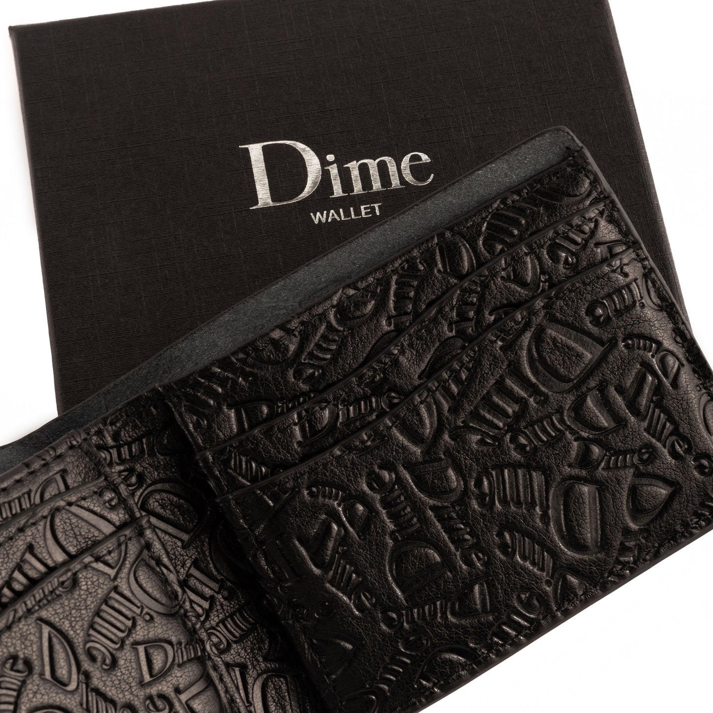 Dime - Haha Leather Wallet - Black