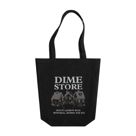 Dime - Skateshop Tote Bag - Black