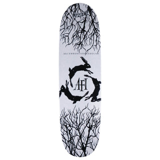 Welcome x AFI - December Underground on Son of Boline - White Glitter - 8.8"