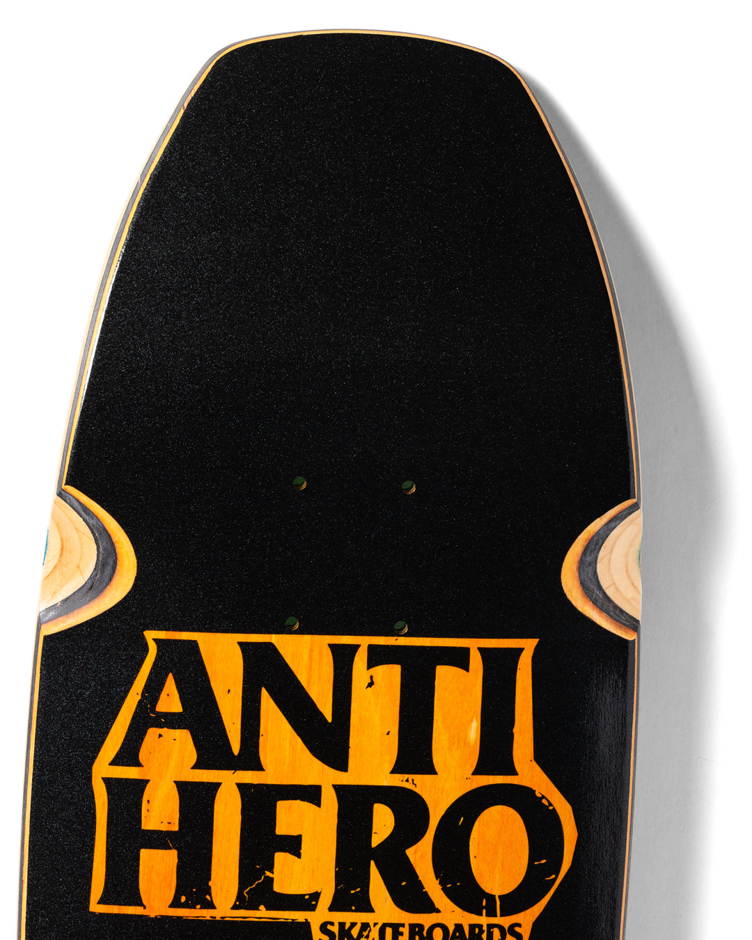 Antihero Skateboards - SSD 25 GROSSO HAND PLANT BLACK 9.25 WHEEL WELLS SQUARE EDGE