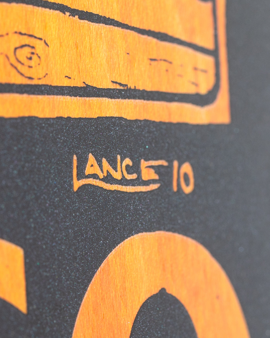 Antihero Skateboards - SSD 25 GROSSO HAND PLANT BLACK 9.25 WHEEL WELLS SQUARE EDGE