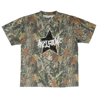 Welcome - All Star Boxy Printed Tee Camo