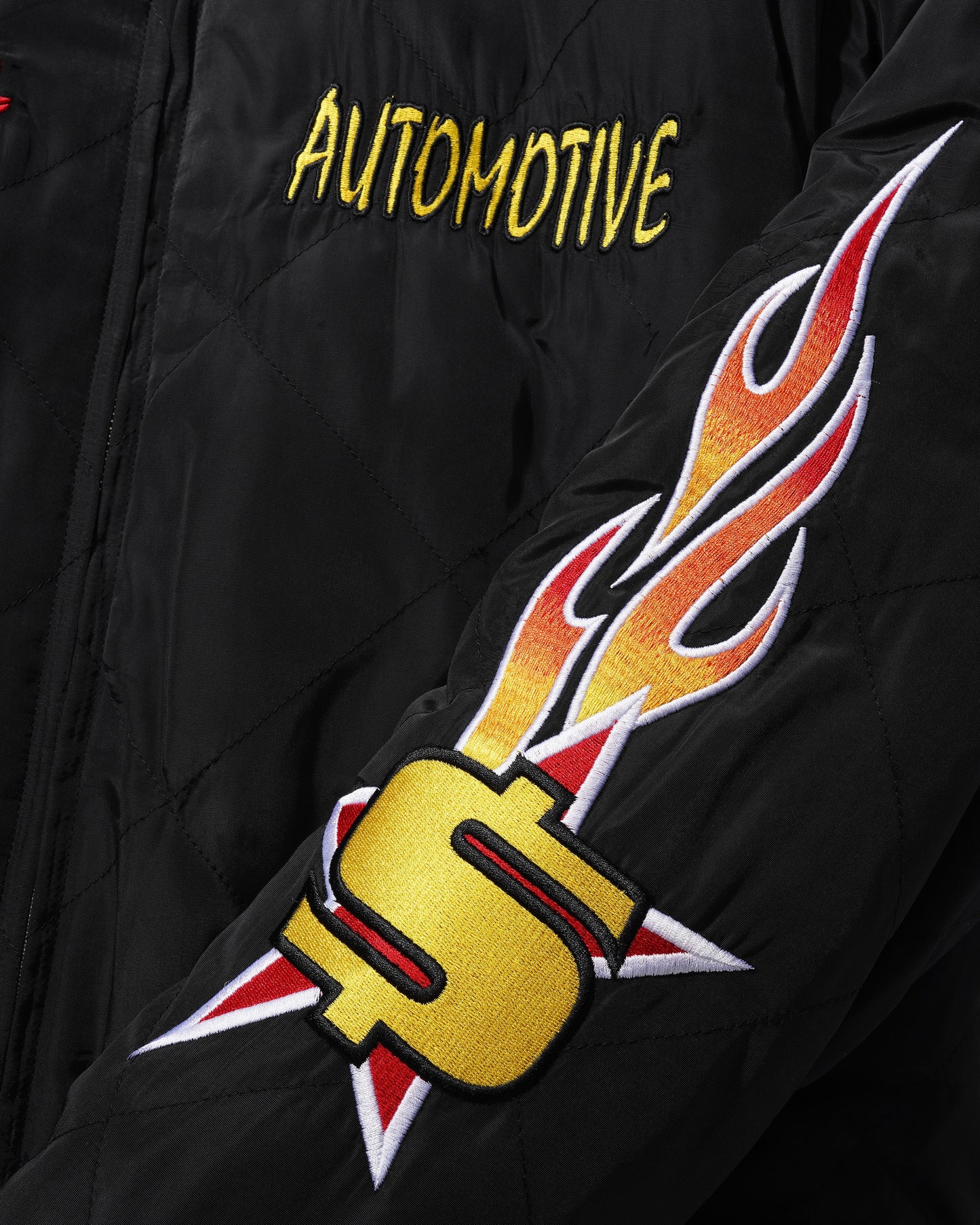 Cash Only - Automotive Puffer Jacket - Black