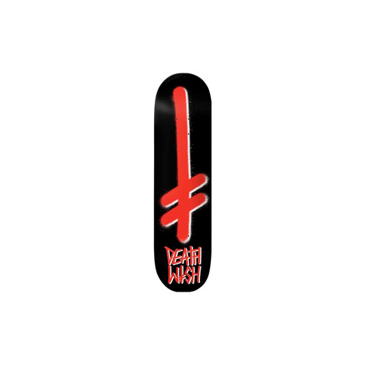 Deathwish - OG Gang Logo - Blk/Red - 8.5"