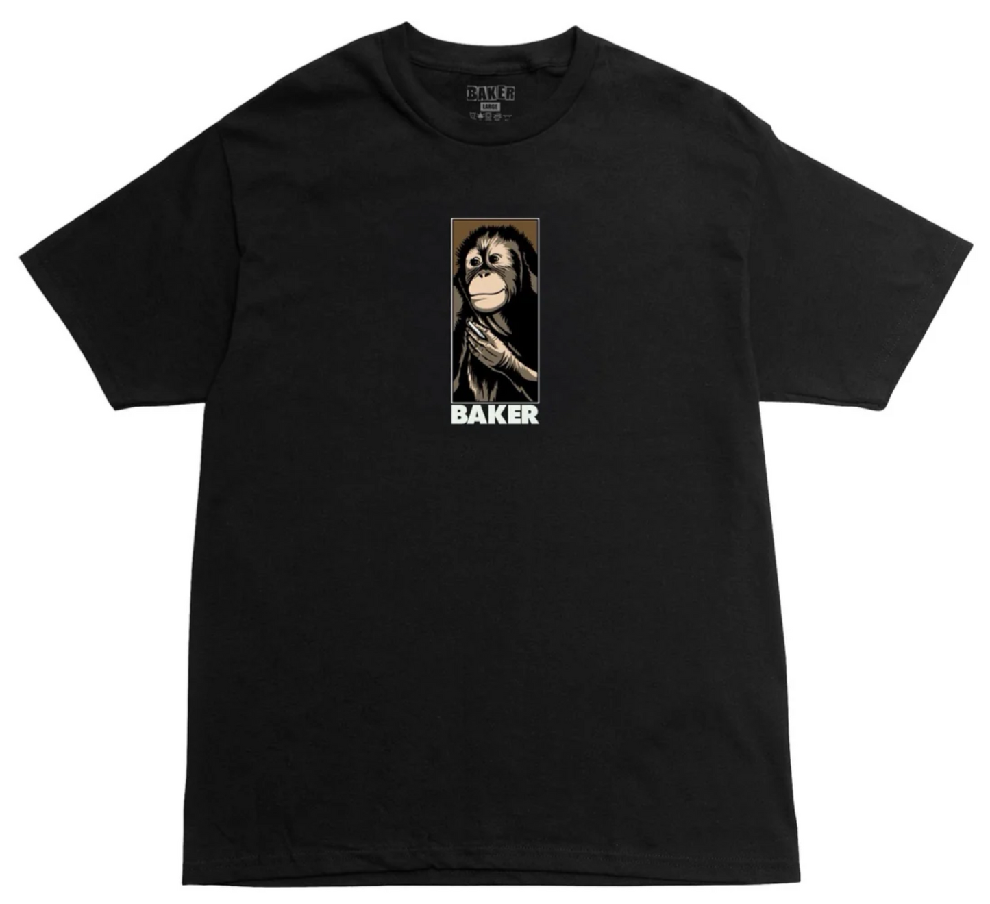 BAKER - Reynolds Smoking Monkey T-shirt - Black