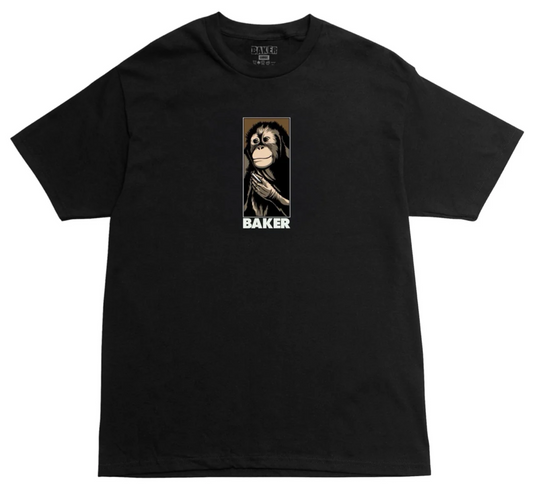 BAKER - Reynolds Smoking Monkey T-shirt - Black