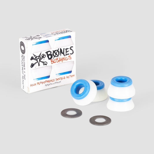 Bones - Hardcore Bushings (White/Soft) 81a Single Pack