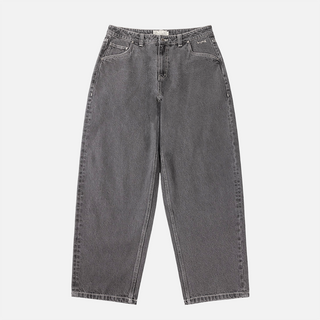 Dime - Baggy Wink Denim Pants Faded Black