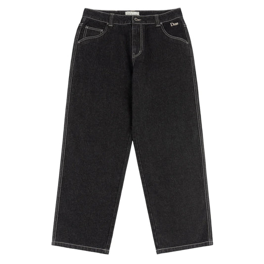 Dime -  Classic Relaxed Denim - Black Washed