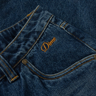 Dime - Classic Relaxed Denim Pants - Faded Indigo