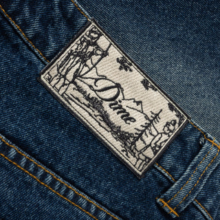 Dime - Classic Relaxed Denim Pants - Faded Indigo