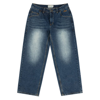 Dime - Classic Relaxed Denim Pants - Faded Indigo