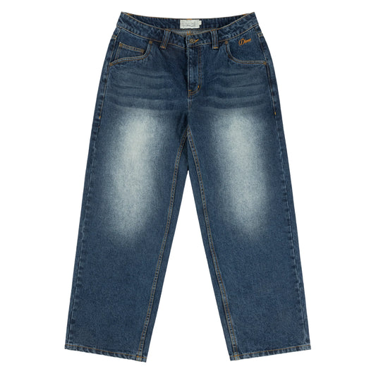 Dime - Classic Relaxed Denim Pants - Faded Indigo