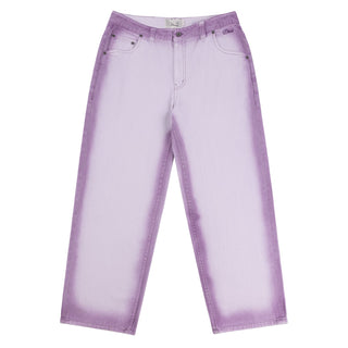 Dime - Classic Relaxed Denim Pants - Violet