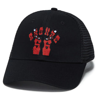 Bronze 56k - Bullseye Trucker Hat - Black