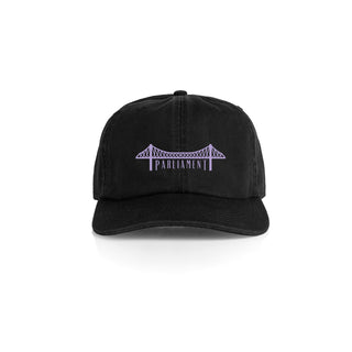 Parliament - Lavender - Bridge Logo Hat - Black