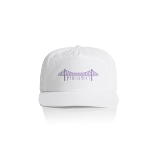 Parliament - Lavender - Bridge Logo Hat - White