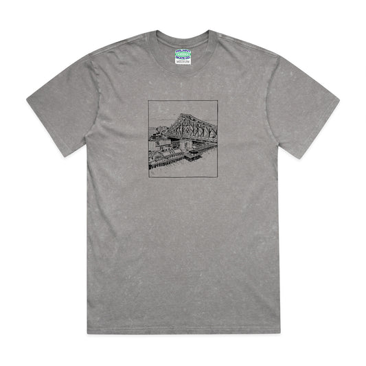 Parliament - Bridge 3.0 T-Shirt - Vintage Grey Stone Wash