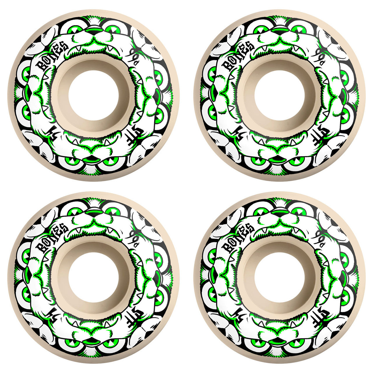 Bones Wheels | Dog Night STF - V4 Widecut 54MM 99A