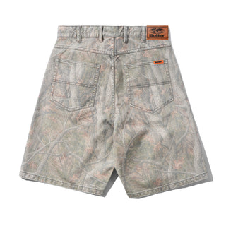 Butter Goods - Baggy Denim Shorts Forest Camo
