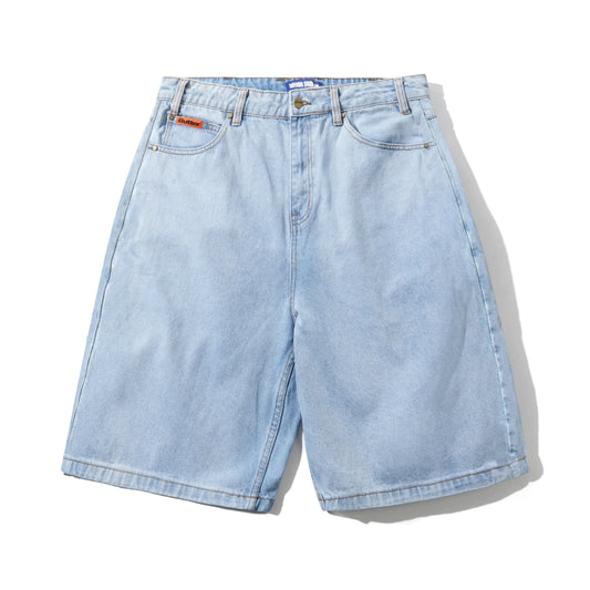 Butter Goods - Baggy Denim Shorts - Light Blue