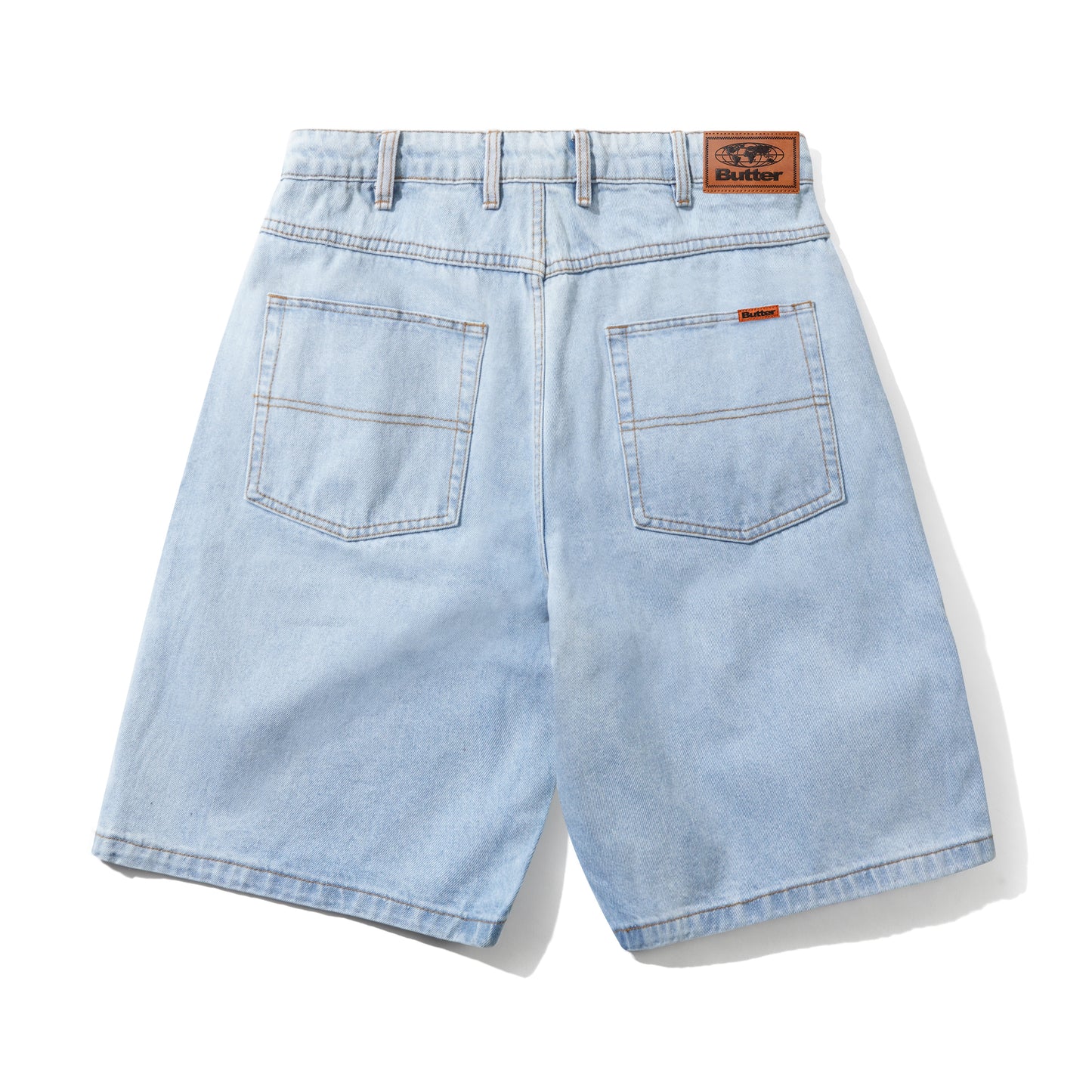 Butter Goods - Baggy Denim Shorts - Light Blue