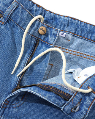 Butter Goods - Baggy Denim Shorts - Washed Indigo