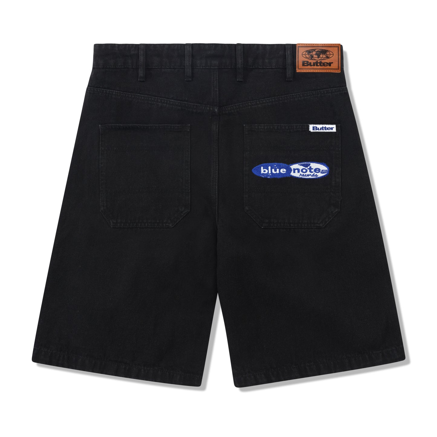 Butter x Blue Note - Pleated Denim Shorts - Washed Black