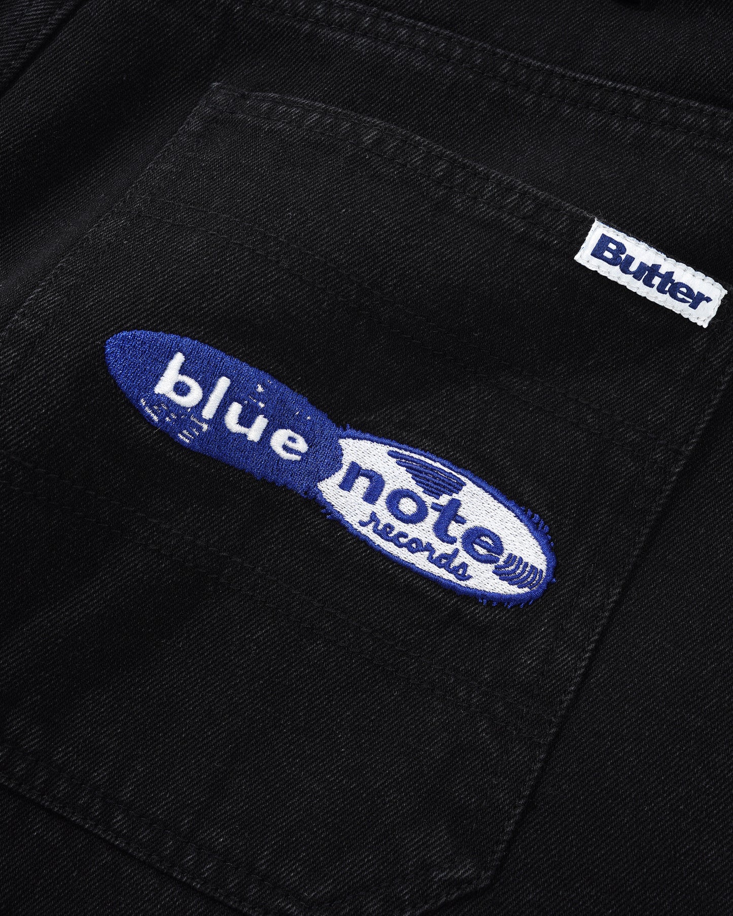 Butter x Blue Note - Pleated Denim Shorts - Washed Black