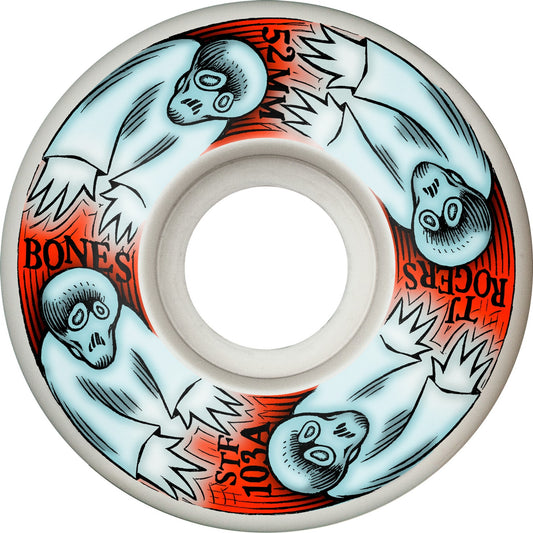 Bones Wheels - Rogers Whirling Specters 52 - STF 52mm V3 Slims 103A