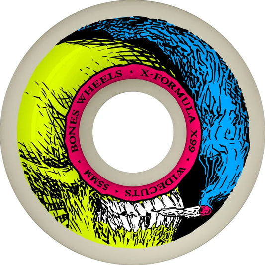 Bones Wheels - Smokin Skull 99/55 - X-Formula 55mm V6 99A