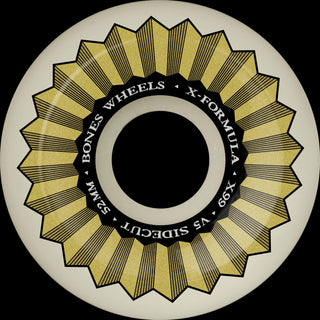 Bones Wheels - X-Formula Sidecut V5 99A 52mm Wheels