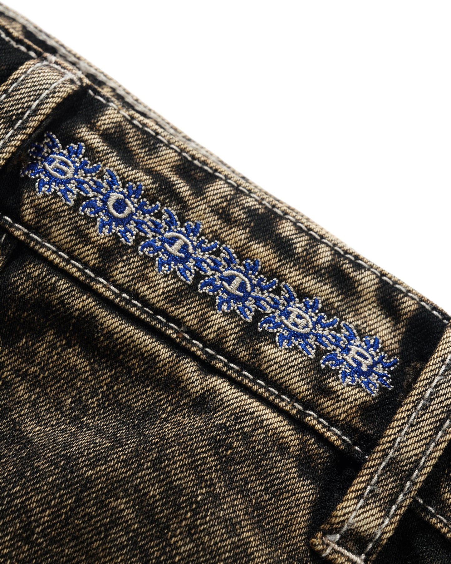 Butter Goods - Bronco Denim Shorts - Washed Black