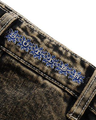 Butter Goods - Bronco Denim Shorts - Washed Black