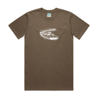 Parliament - City Cat T-Shirt - Walnut