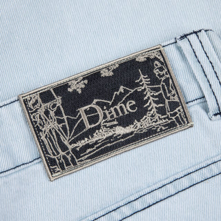 Dime - Classic Denim Shorts - Faded Blue