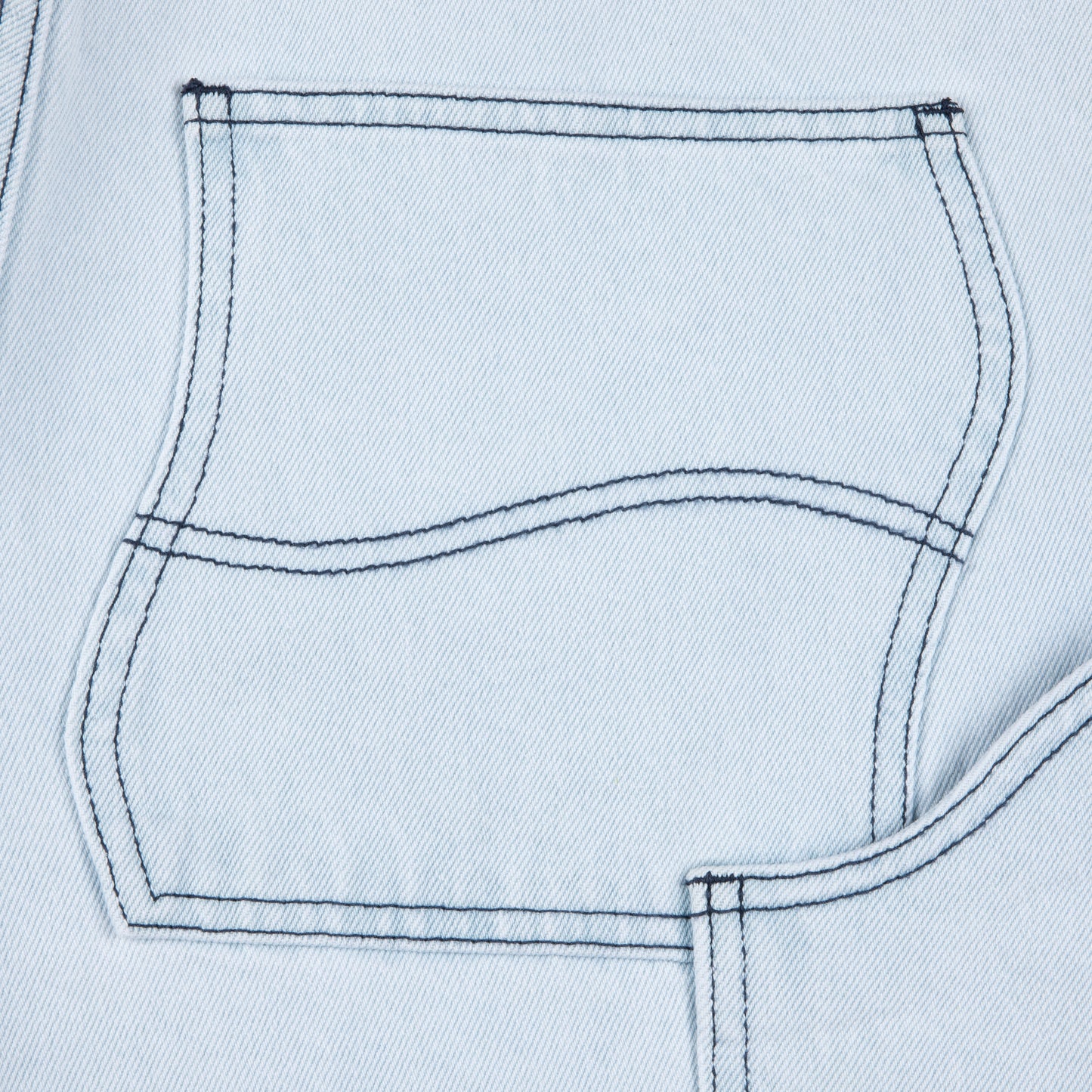Dime - Classic Denim Shorts - Faded Blue
