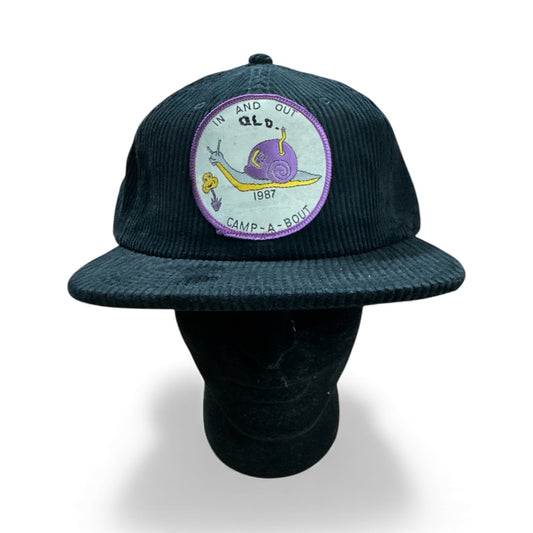 Parliament Queensland Vintage Patch - Cord Hat (Camp a Bout 1987)