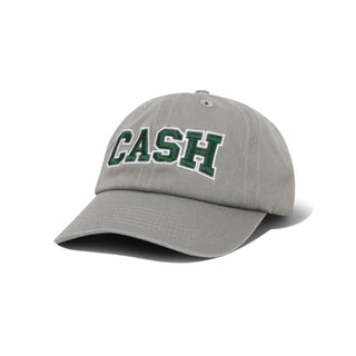 Cash Only - Campus 6 Panel Cap Washed Grey