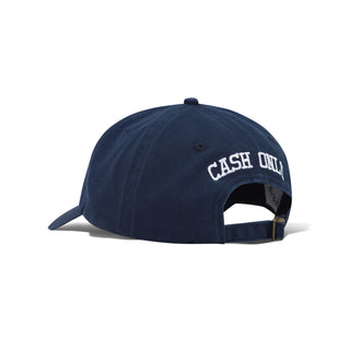 Cash Only - Campus 6 Panel Cap Washed Navy
