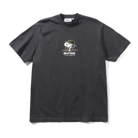 Butter Goods - Can't Stand It Tee - Washed Black
