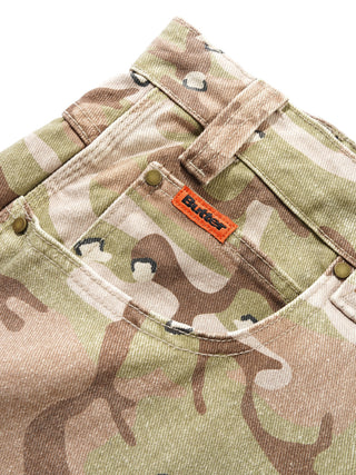 Butter Goods - Carpenter Denim Jeans Desert Camo
