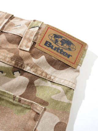 Butter Goods - Carpenter Denim Jeans Desert Camo