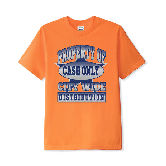 Cash Only - City Wide Tee - Orange