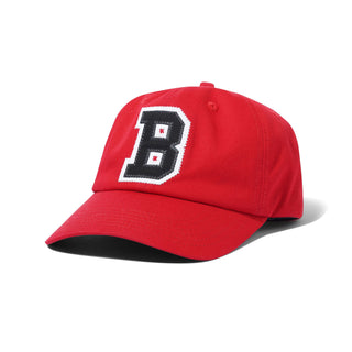 Butter Goods - Collegiate 6 Panel Cap Cherry