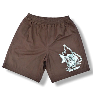 Parliament - Everyday Cotton Shorts Heavy Metal Walnut