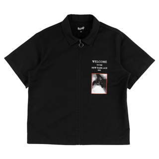Welcome - DARK AGE WORK SHIRT W/PATCHES BLACK