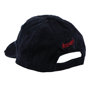 Welcome x Dark Soulds - You Died Distressed Twill Hat Black