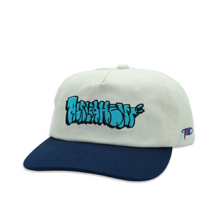 Parliament - Throwie Snapback Cap Ecru / Navy