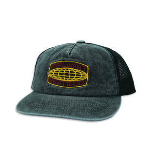 Parliament - Global Cotton/Mesh Snapback Cap Vintage Black